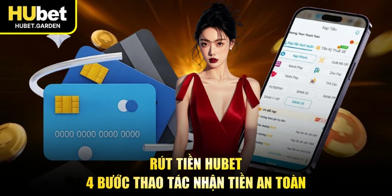 Rút Tiền HUBET - 4 Bước Thao Tác Nhận Tiền An Toàn